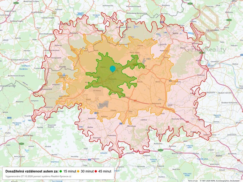 Prodej, byt 2+1,54 m², Jirkov