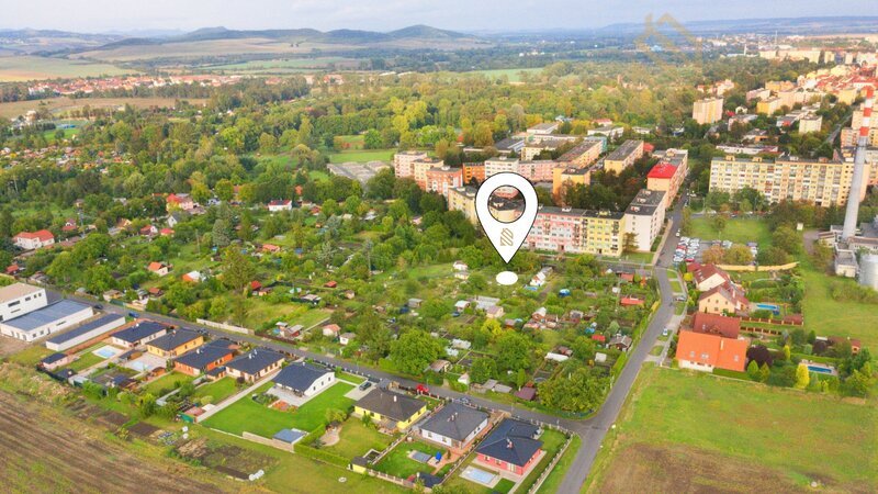 Prodej zahrady, 684m2, Louny