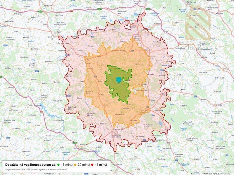Pronájem byt, 3+kk, 80m2, okres Litoměřice - Černiv