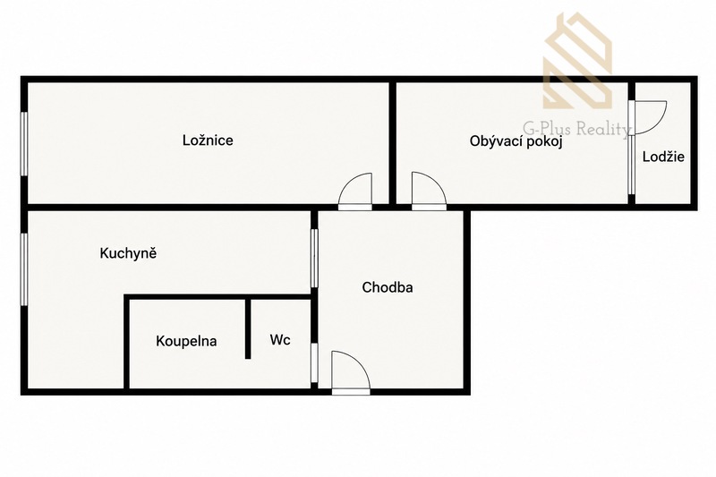 Prodej družstevního bytu 2+1, 63 m² , Marš. Rybalka, Most