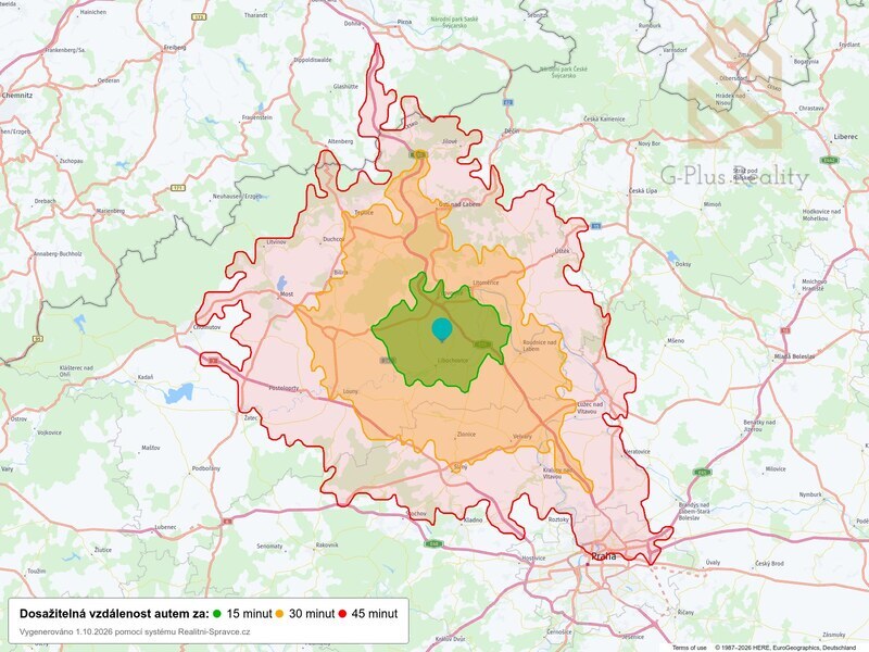 Pronájem, byt, 1+kk, 48 m2, Černiv okres Litoměřice