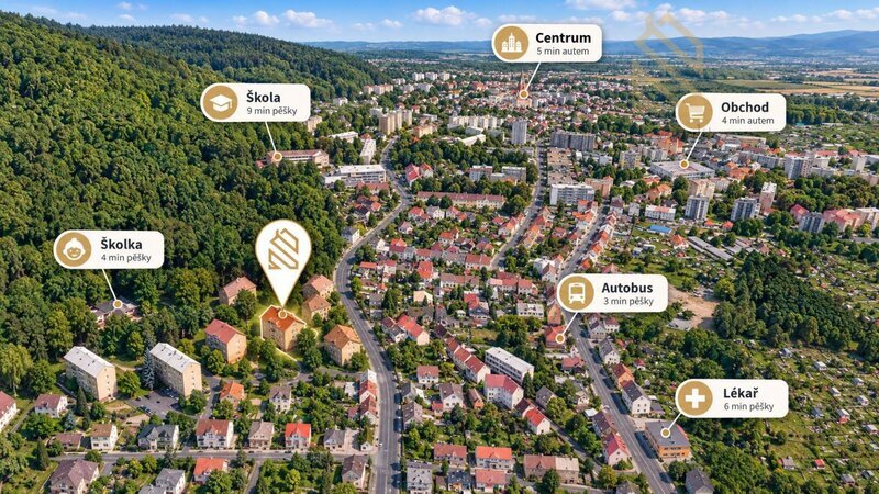 Prodej investičního bytu 1+1, 31,66 m² – Litvínov, ul. Horská