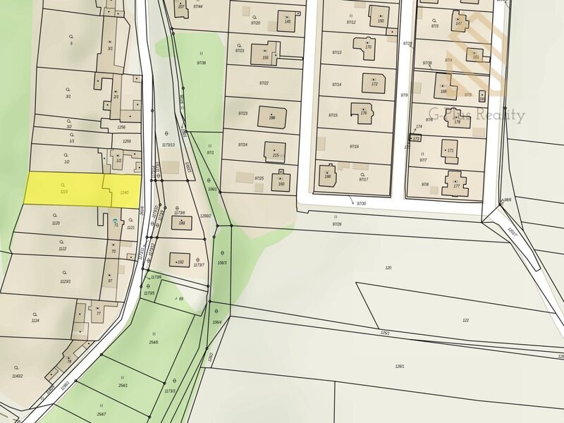 Prodej, stavebního pozemku, 1238m2, Raná - Louny