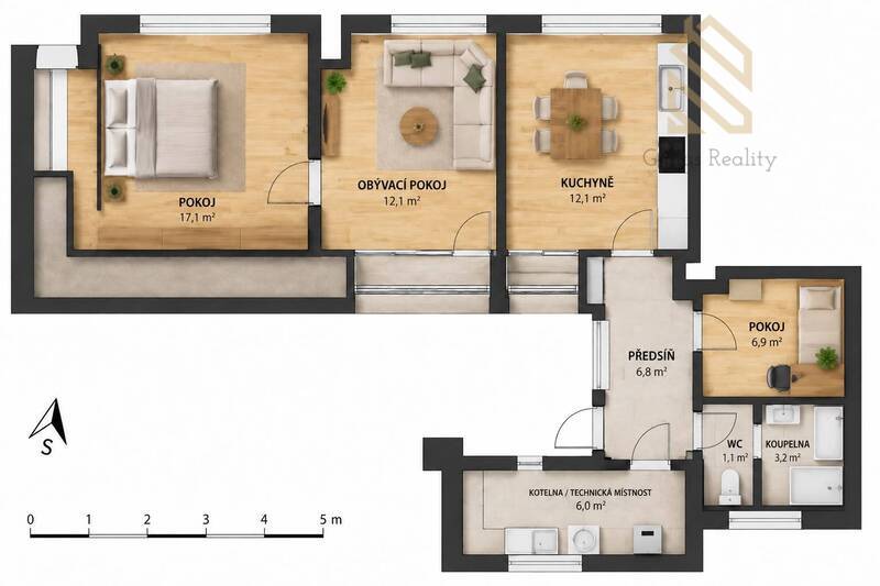 Prodej, rodinného domu 2+1, 53 m2, pozemek 230 m2, obec Evaň okres Litoměřice