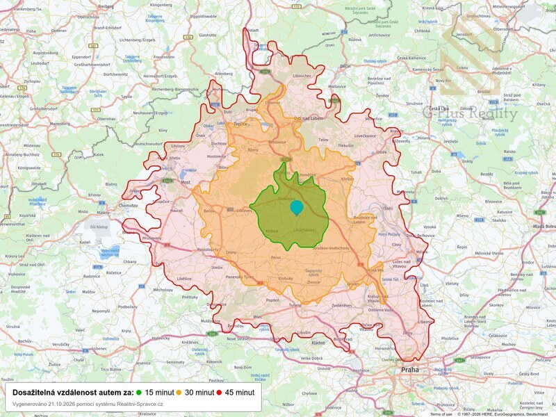 Pronájem, byt, 1+kk, 28 m2, Černiv okres Litoměřice