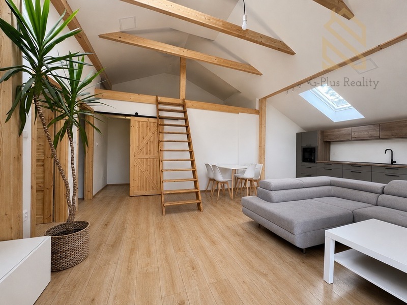 Pronájem bytu 3+kk 90 m2,  zahradou 150 m2 a terasou 20 m2, Brozany nad Ohří ulice Kozí okres Litoměřice