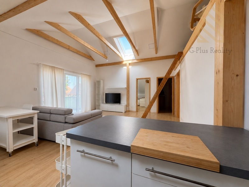 Pronájem bytu 3+kk 90 m2,  zahradou 150 m2 a terasou 20 m2, Brozany nad Ohří ulice Kozí okres Litoměřice