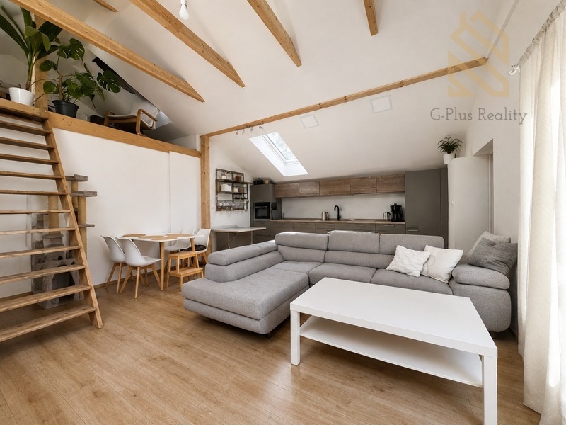 Pronájem bytu 3+kk 90 m2,  zahradou 150 m2 a terasou 20 m2, Brozany nad Ohří ulice Kozí okres Litoměřice
