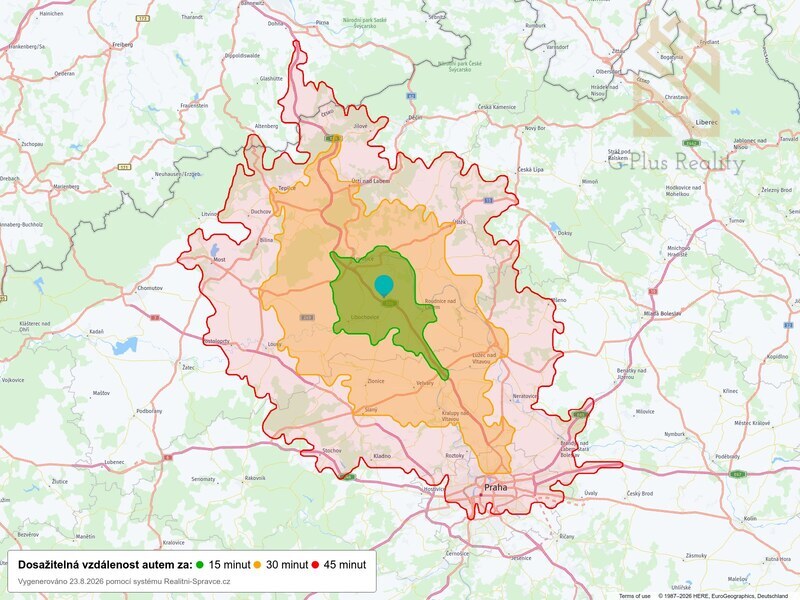 Pronájem bytu 3+kk 90 m2,  zahradou 150 m2 a terasou 20 m2, Brozany nad Ohří ulice Kozí okres Litoměřice