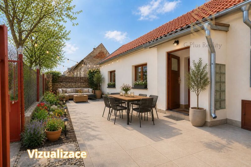 Prodej, rodinný dům 335 m2, pozemek 892 m2, obec Raná u Loun