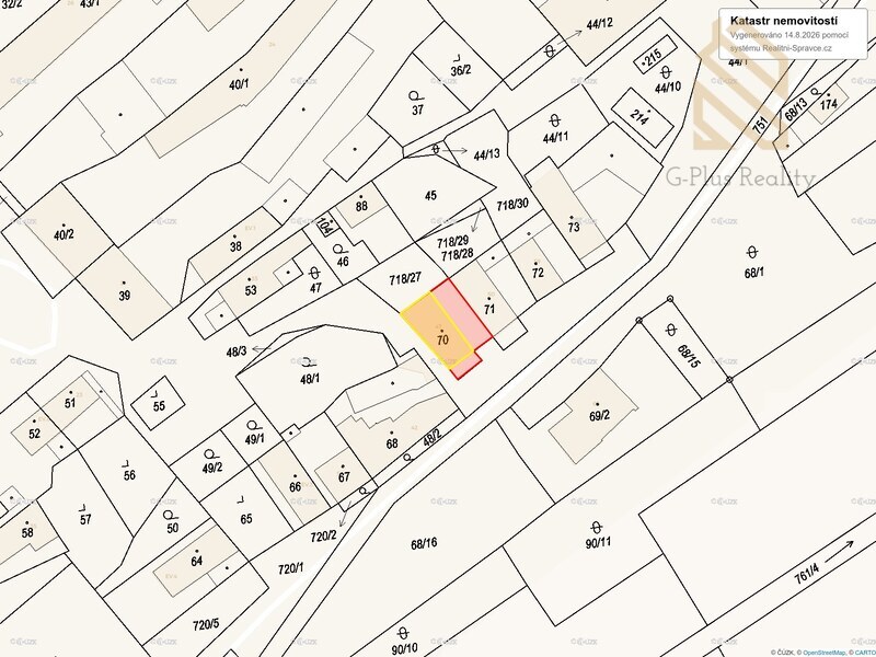 Prodej, rodinného domu 2+1, 66 m2, pozemek 230 m2, obec Evaň okres Litoměřice