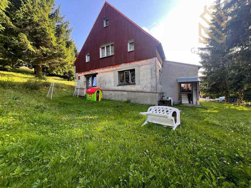 Prodej,  domu 112m2, pozemek 754m2 Loučná pod Klínovcem