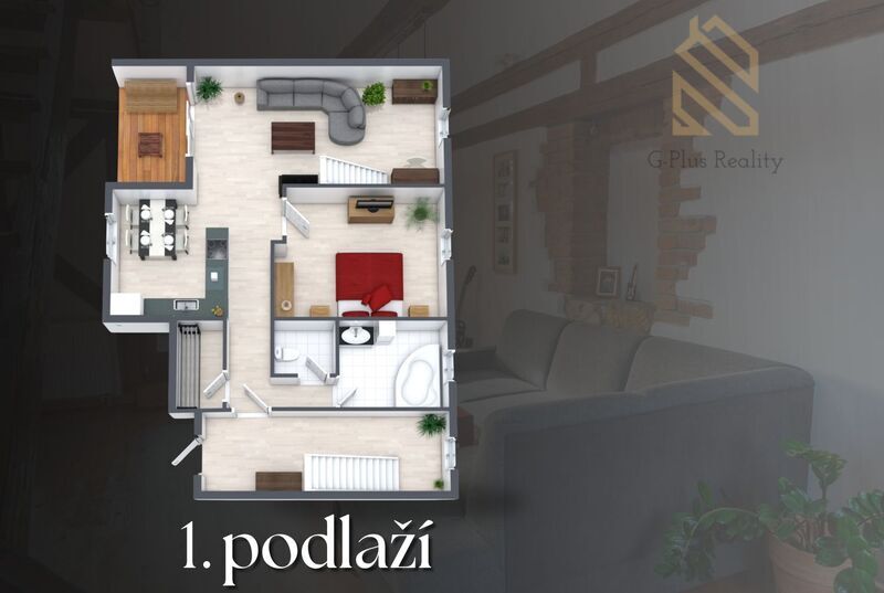 Prodej, byt 4+kk, 75m2, ul. 5.května, Doksy