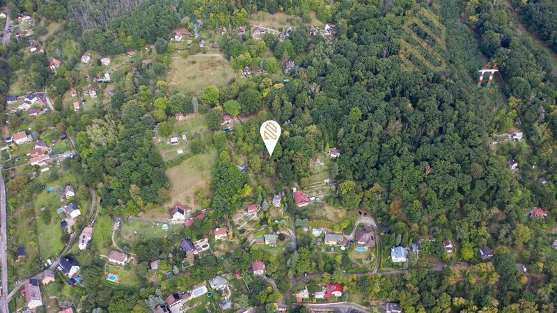 Prodej, pozemek,2419 m2, Ústí nad Labem, Brná